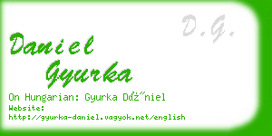 daniel gyurka business card